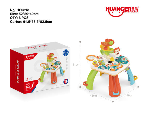 Children's Multi-functional Learning Fun Game Table Electric Early Education