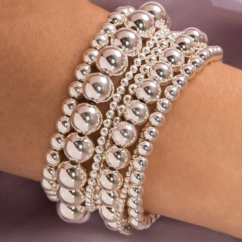 CCB Beaded 7-Piece Stackable Bracelet Set