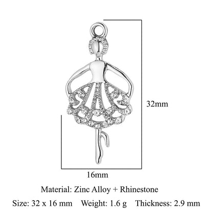 5 pcs/pack, eye snake cross, leaf alloy pendant.