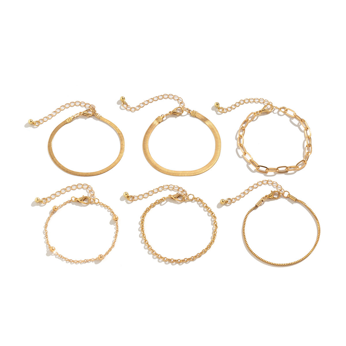 Hip Hop Snake Bone Chain Bracelet