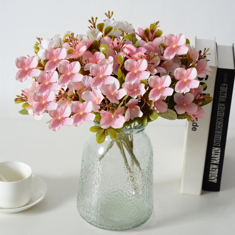 Artificial flower bunch wild hydrangea