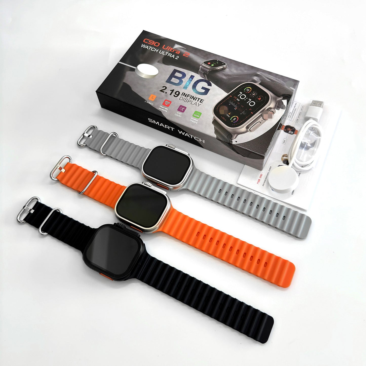 C90 Ultra 2 Bluetooth Calling Men's Sports Watch