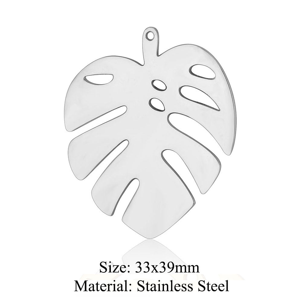 5 pcs/bag witch titanium steel pendant peach heart cross