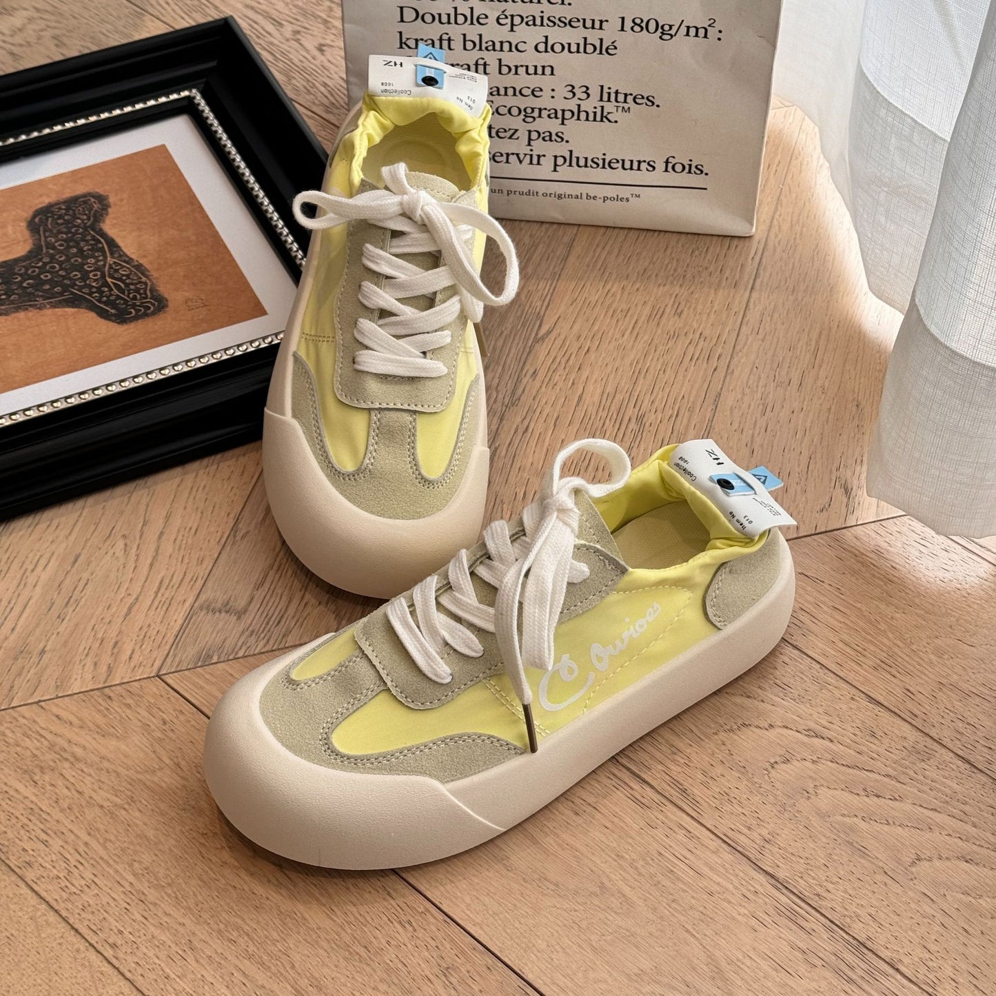 Primavera y verano nuevos zapatos deportivos transpirables para mujer. 