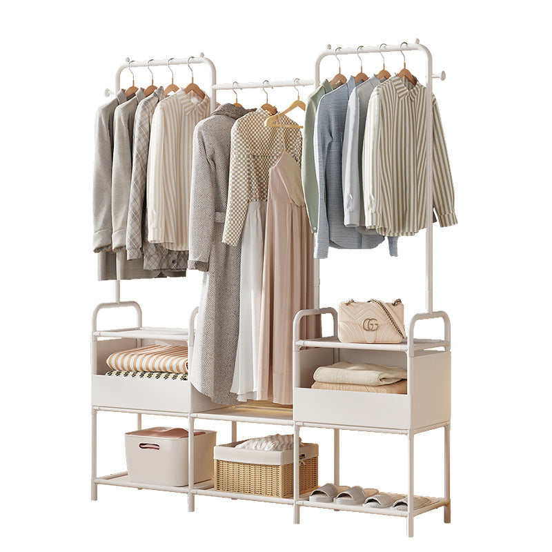 Floor Clothes Drying Rack Organizer