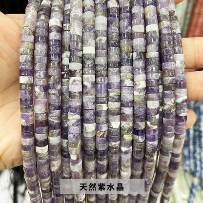 3 * 6Mm natural stone right angle disc loose beads