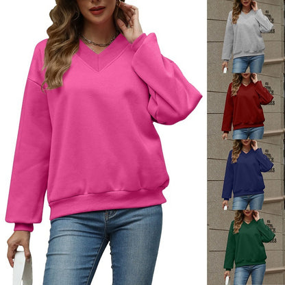 Fleece Loose Versatile Sweater