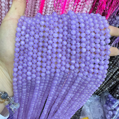 Amethyst crystal lavender amethyst loose beads