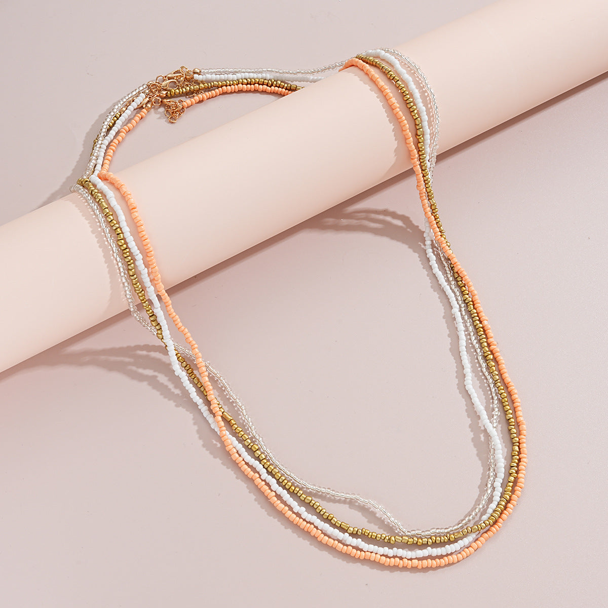 Beach Rice Beads Belly Button Waist Necklace