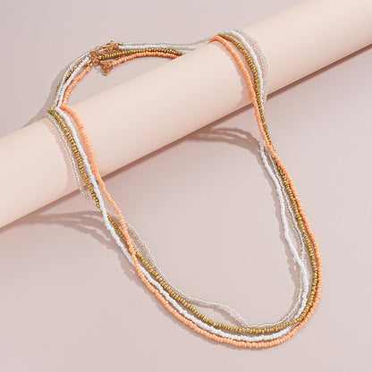 Beach Rice Beads Belly Button Waist Necklace