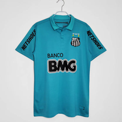 Camiseta retro de local y visitante del Santos 12-13, 11 Neymar, manga corta 