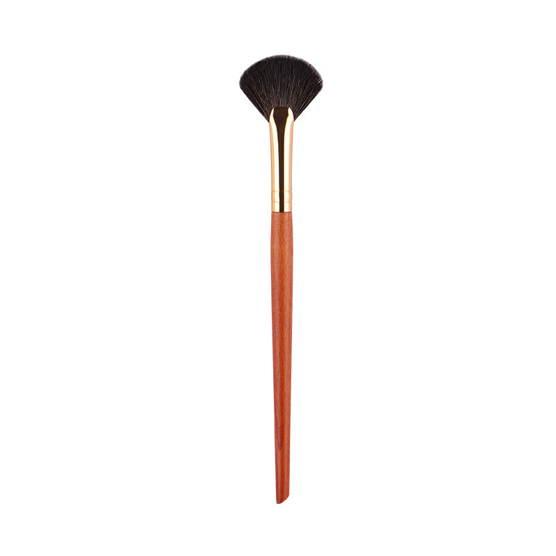 Fan Highlighter Brush (Goat Hair Fine Tip)