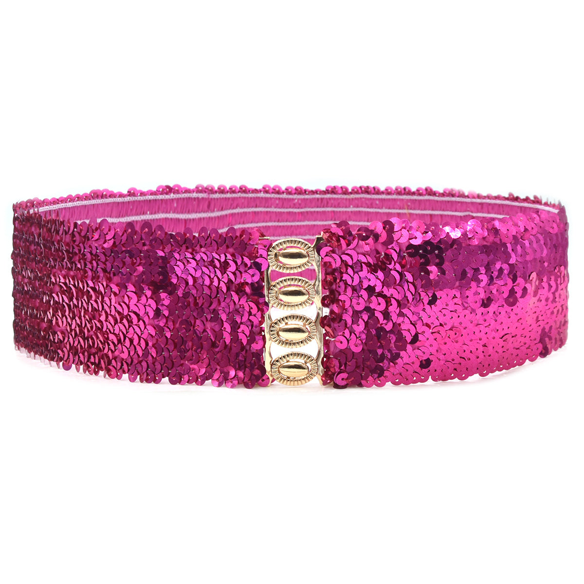 Personalized fish scales belt elastic