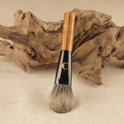 Star and Moon Series Heart-Shaped Powder Brush