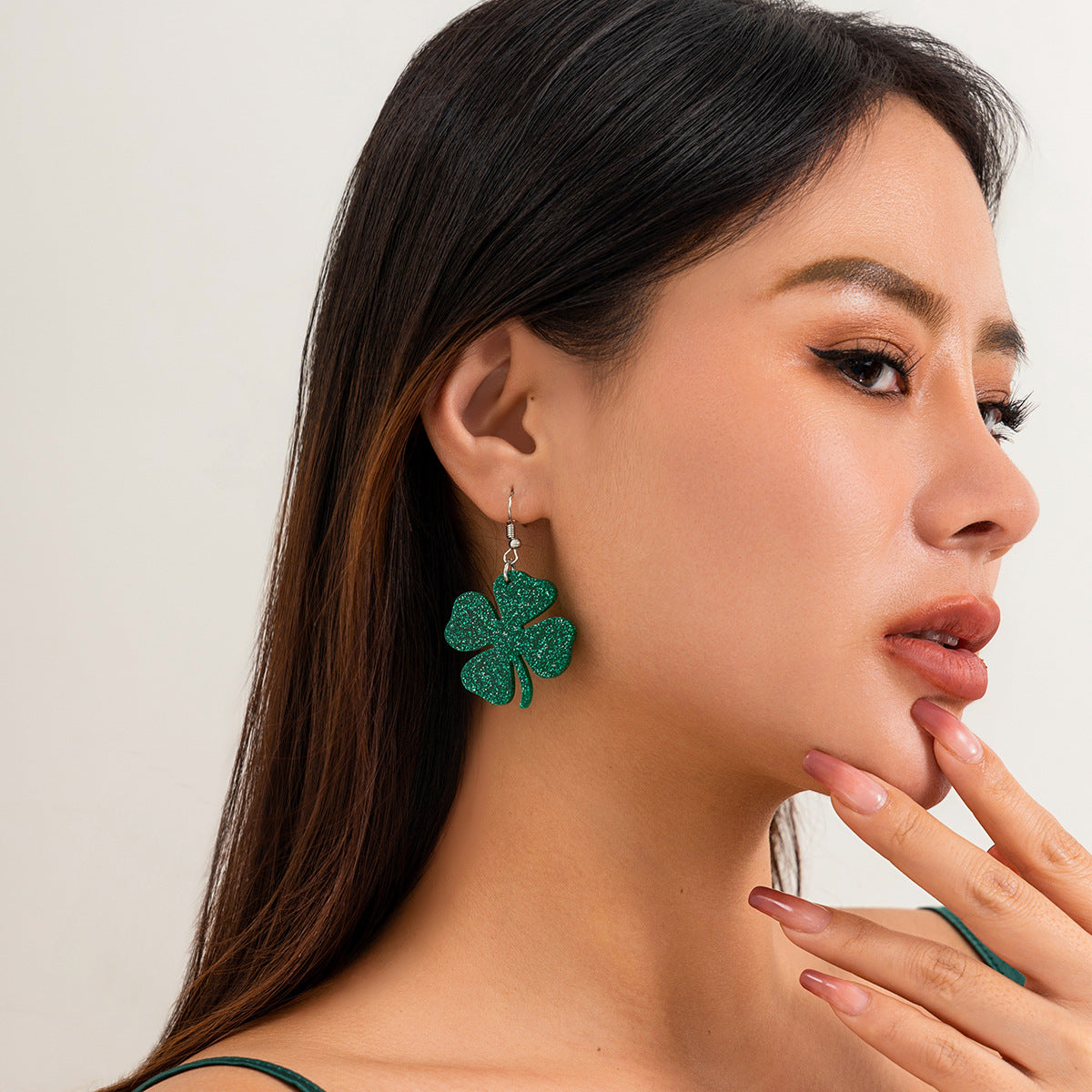 Colorful Oktoberfest animal cat earrings