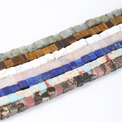 8Mm jade square crystal bracelet beads