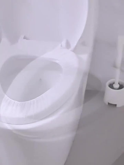 Disposable Thick Toilet Seat Covers, Individually Packaged Non-Woven Fabric