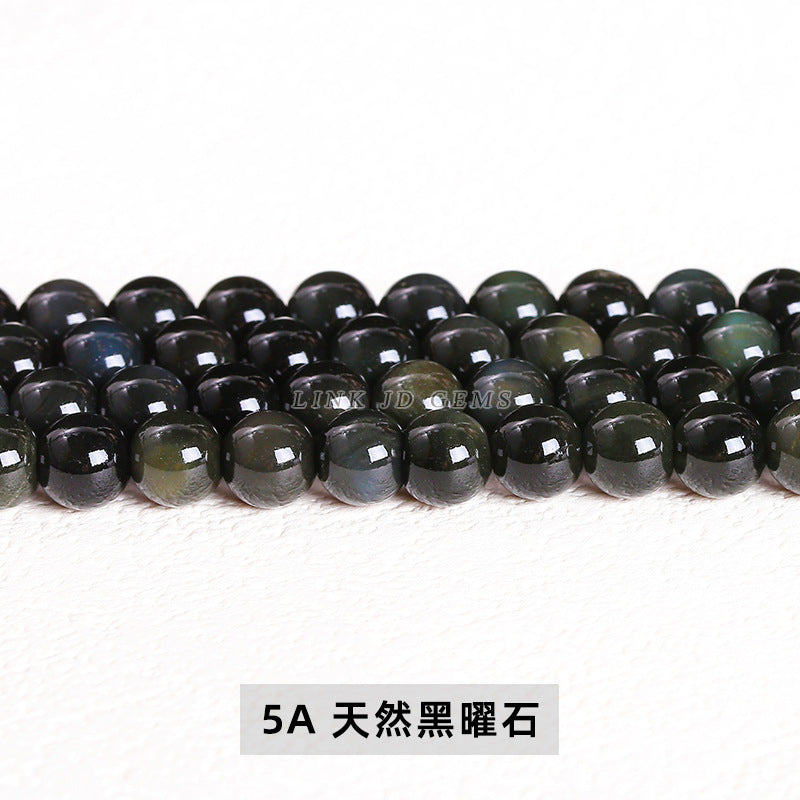 Obsidian loose beads