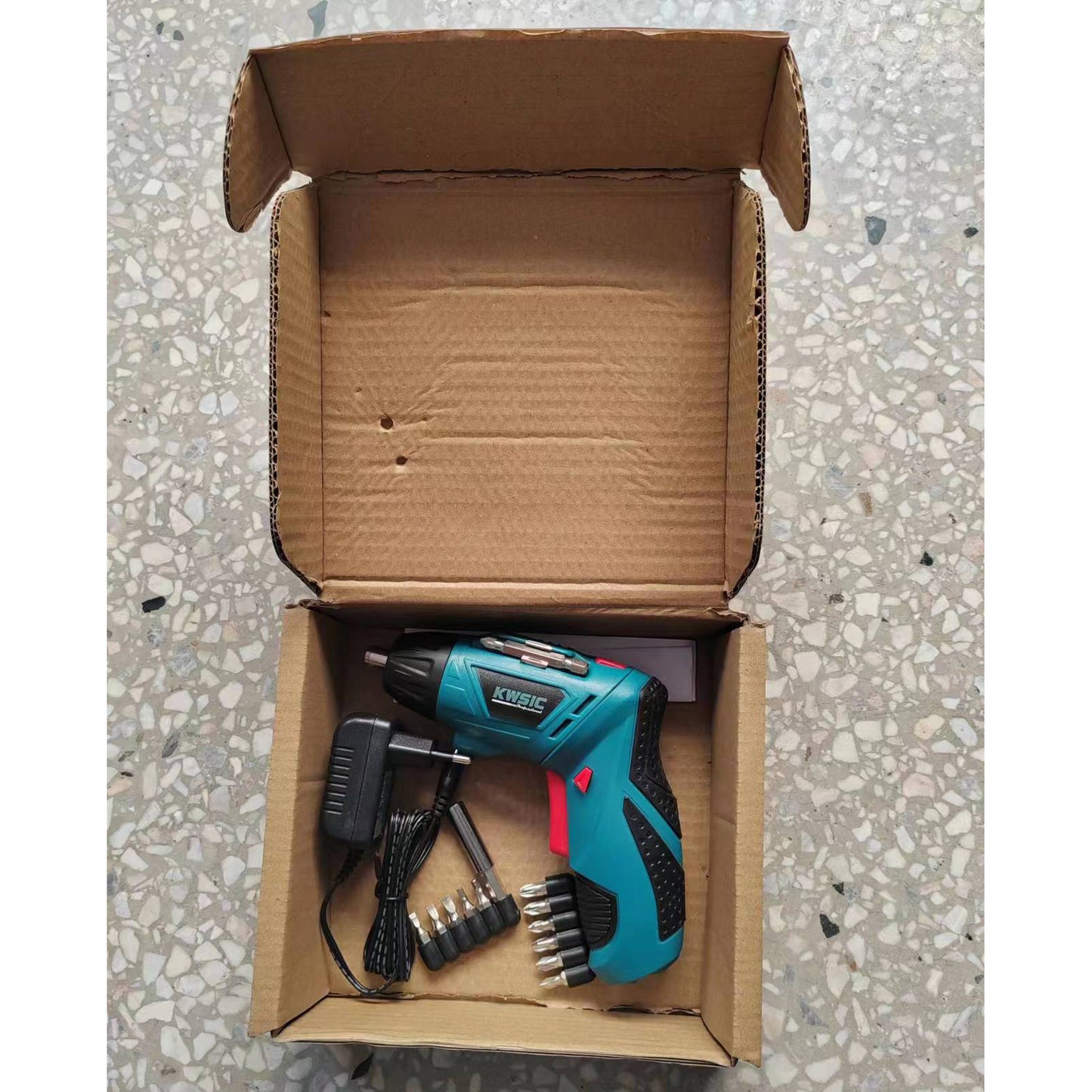 4.2V Mini Electric Screwdriver Set Home Drill Set