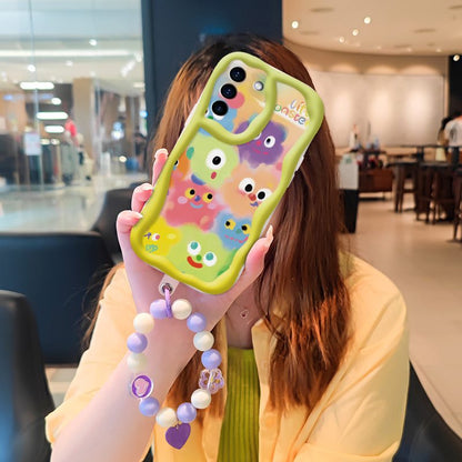 Samsung S22 Plus Liquid Silicone Wave Frame Case