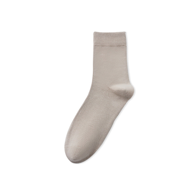 Autumn Cotton Anti-Odor Men's Mid-Calf Socks