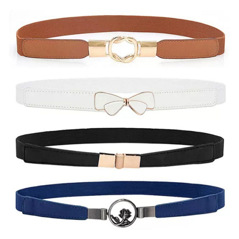 Elastic belt with belt