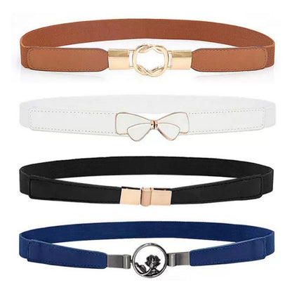 Elastic belt with belt