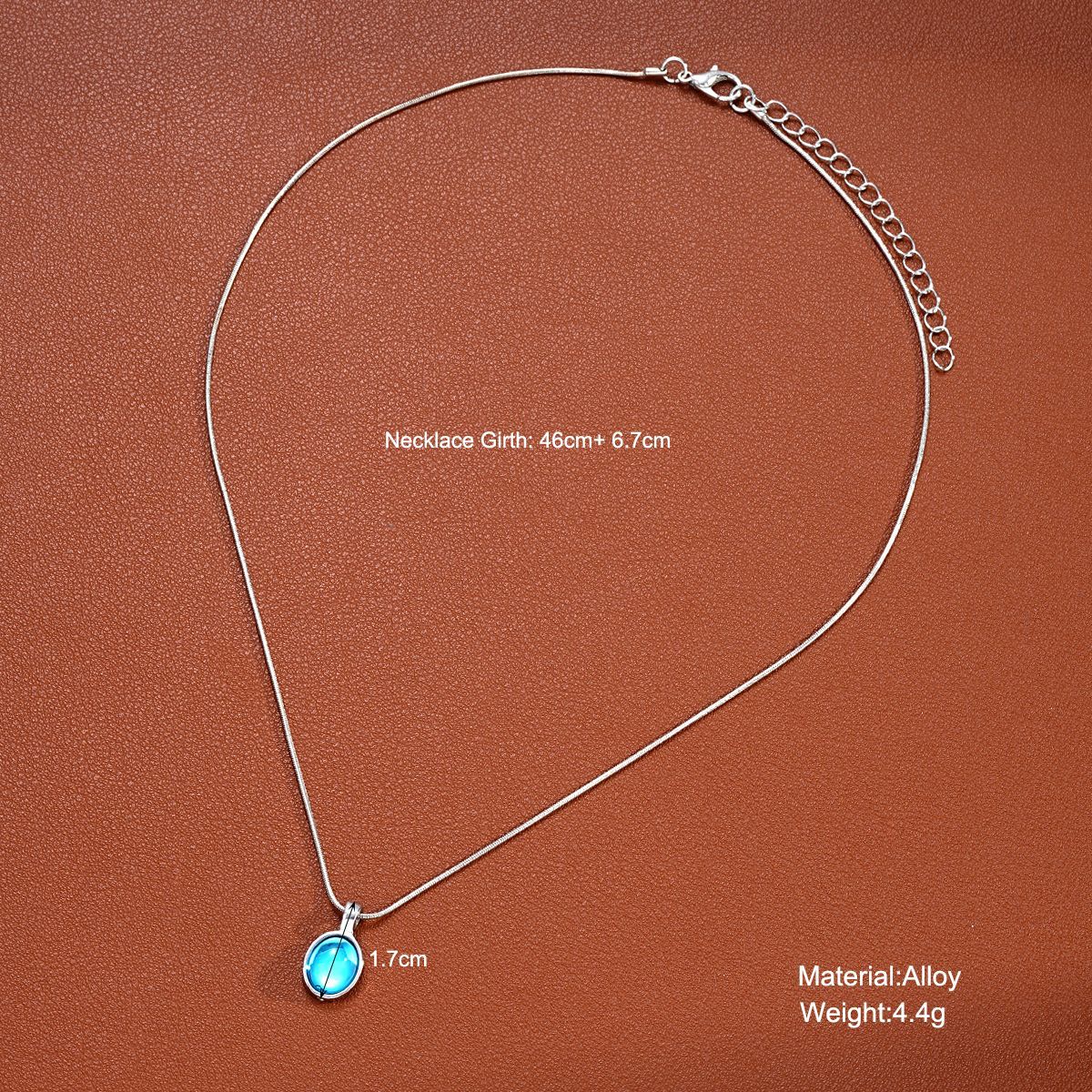 Aquamarine Pendant Necklace