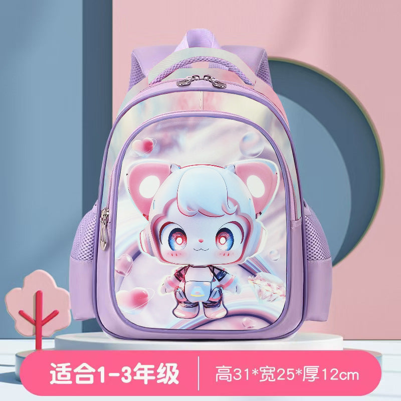 Cartoon bag children's shoulder burden reduction