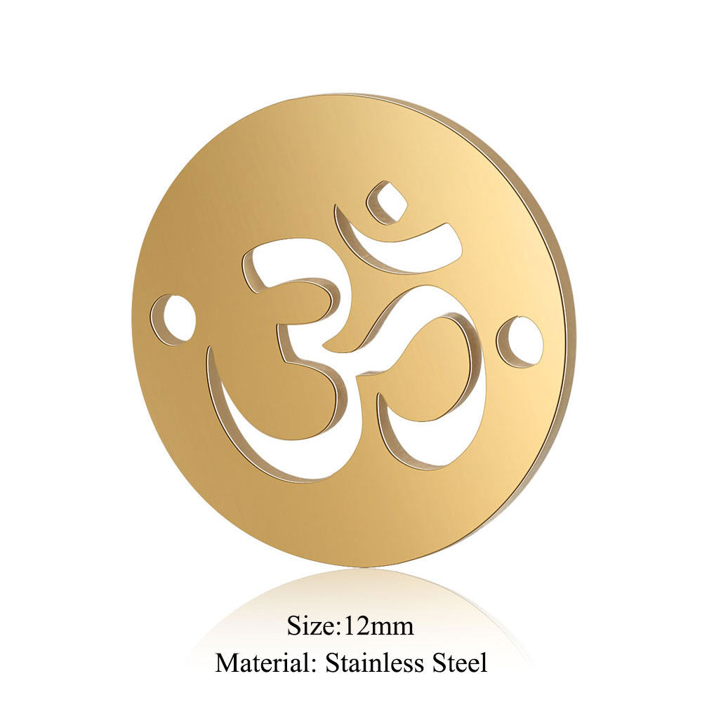 5 pcs/titanium steel jewelry connecting accessories