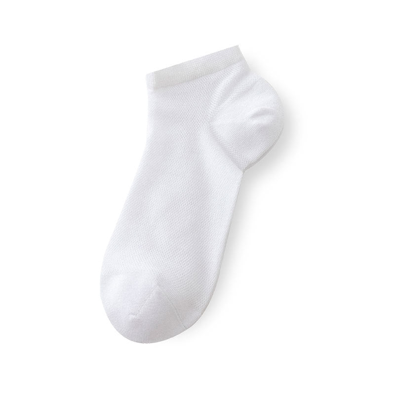 Thin Mesh Breathable Anti-Odor Men's Mid-Calf Socks