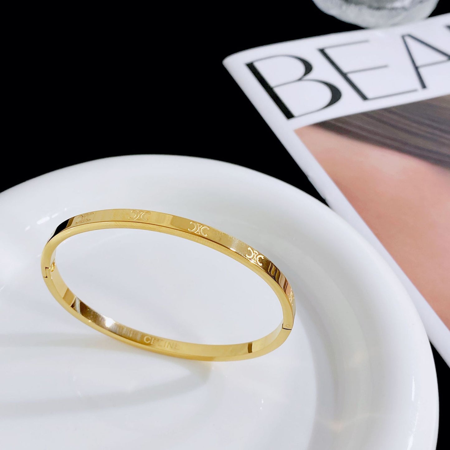 Titanium Steel Arc de Triomphe Bracelet