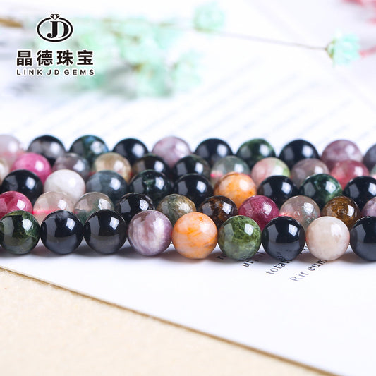 Color Tourmaline Loose Bead DIY Bead Accessories
