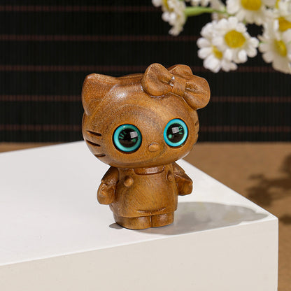 Green sandalwood ebony craft carving