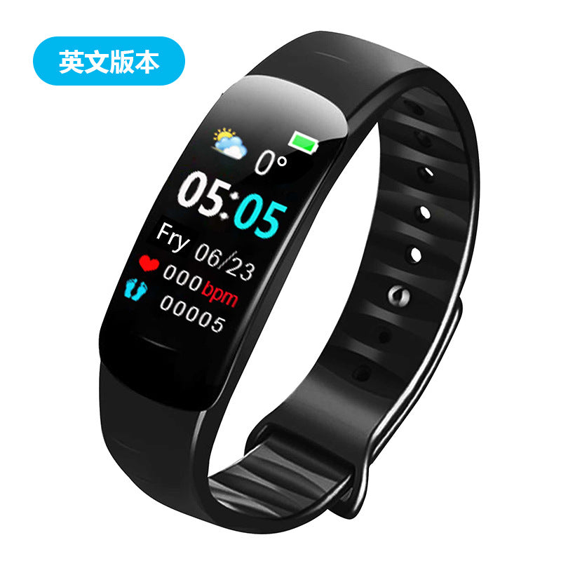 C1 Plus Color Screen Waterproof Fitness Bracelet