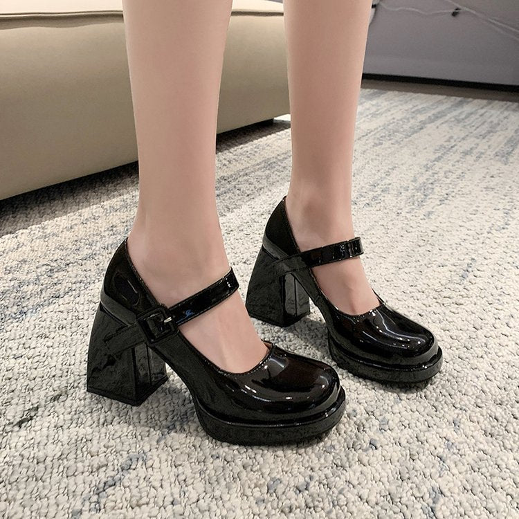 French platform shoes fashion