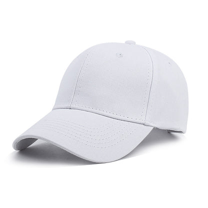 Cotton Hard-Brim Baseball Cap