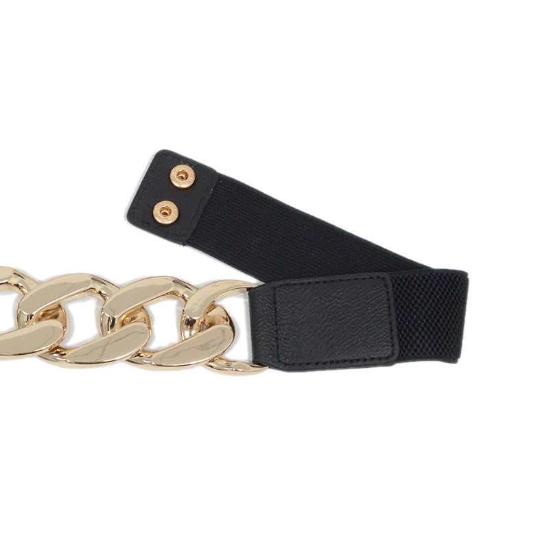 Elastic elastic band slim ring buckle waist seal