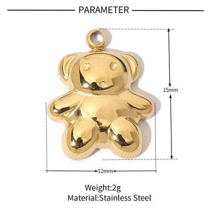 Animal Claw Snake Titanium Steel Pendant