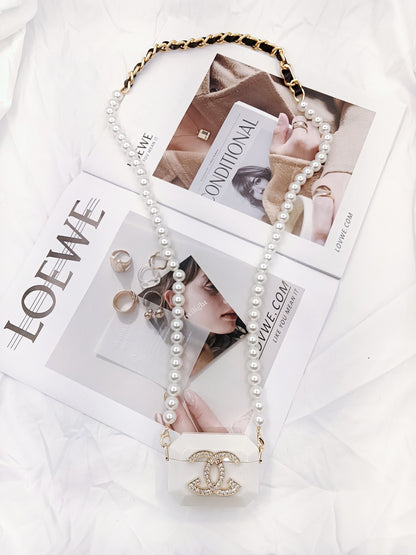 Headphone bag fashion pearl