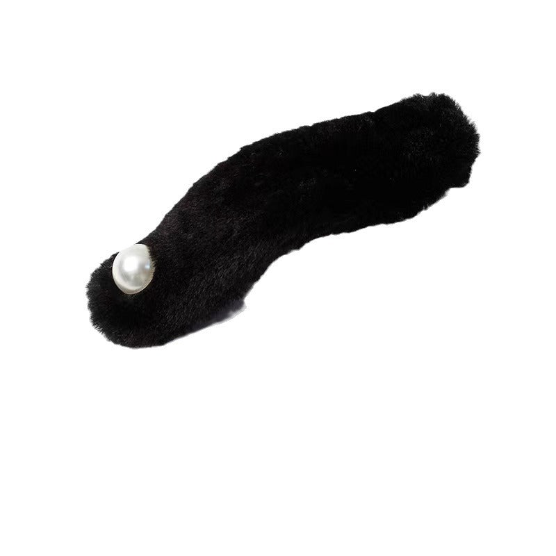 Plush bead duck bill clip female word clip