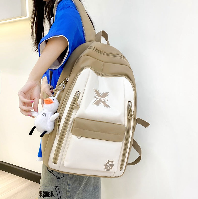 Mochila para estudiantes versátil y de gran capacidad 