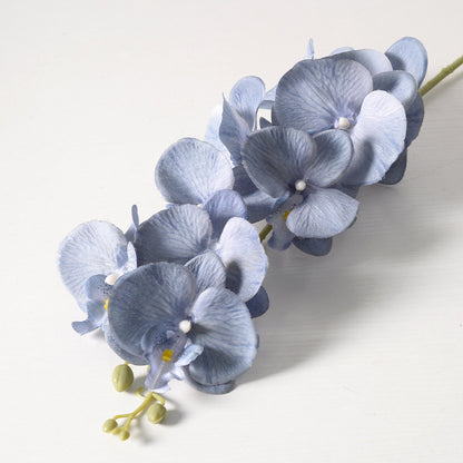 Single 9-head Phalaenopsis artificial flower