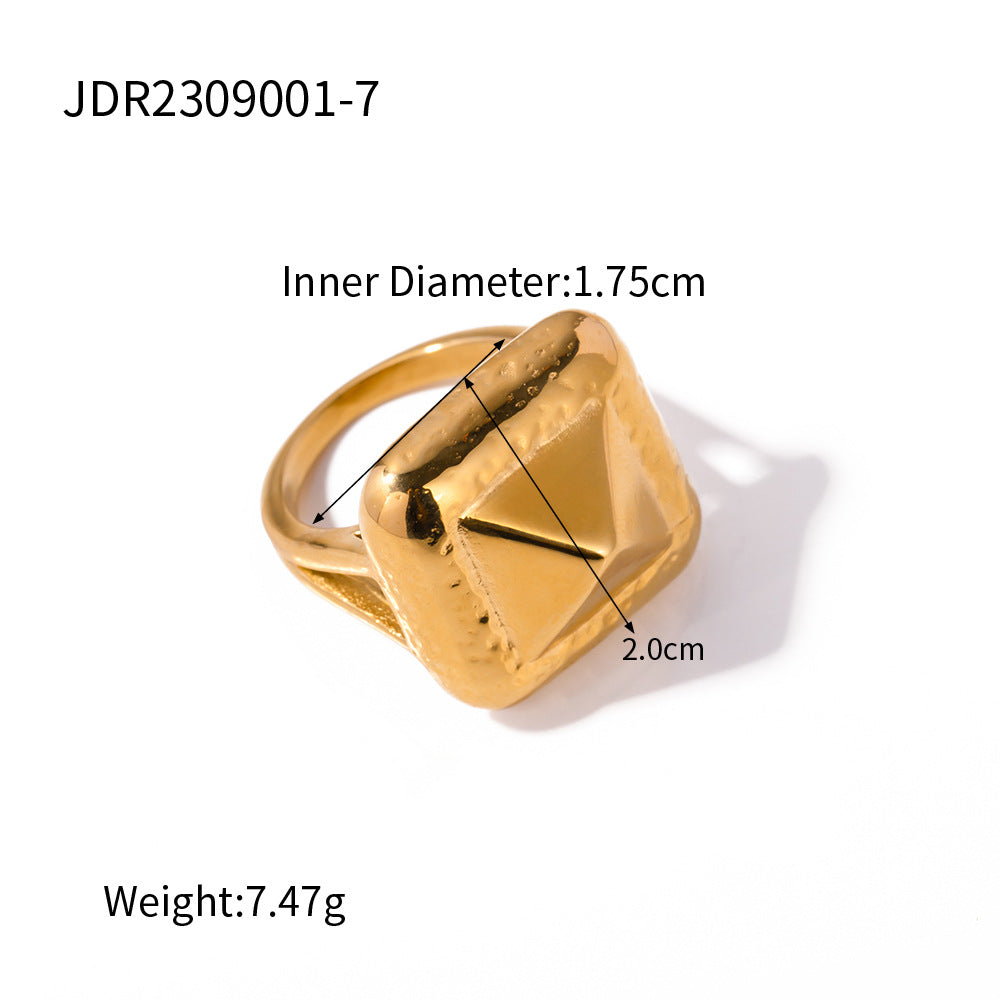 Ring and earring combination punk style jewelry