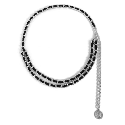 Body chain Portrait chain Flannel waist chain