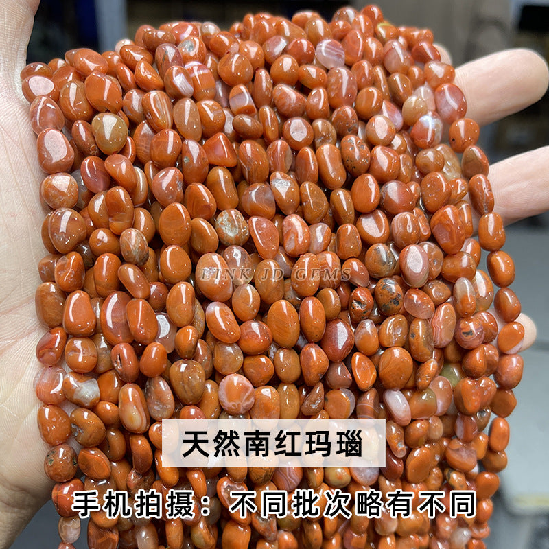 6-8Mm crystal agate irregular conformal loose beads