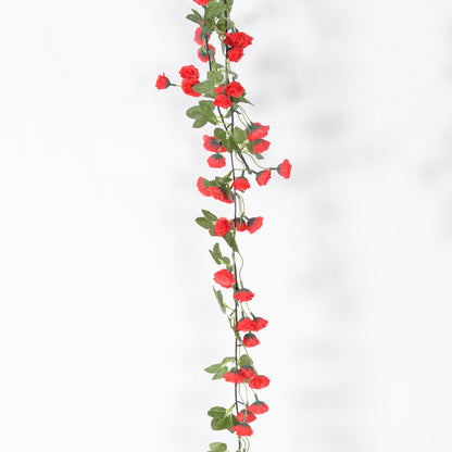 Artificial rose vine