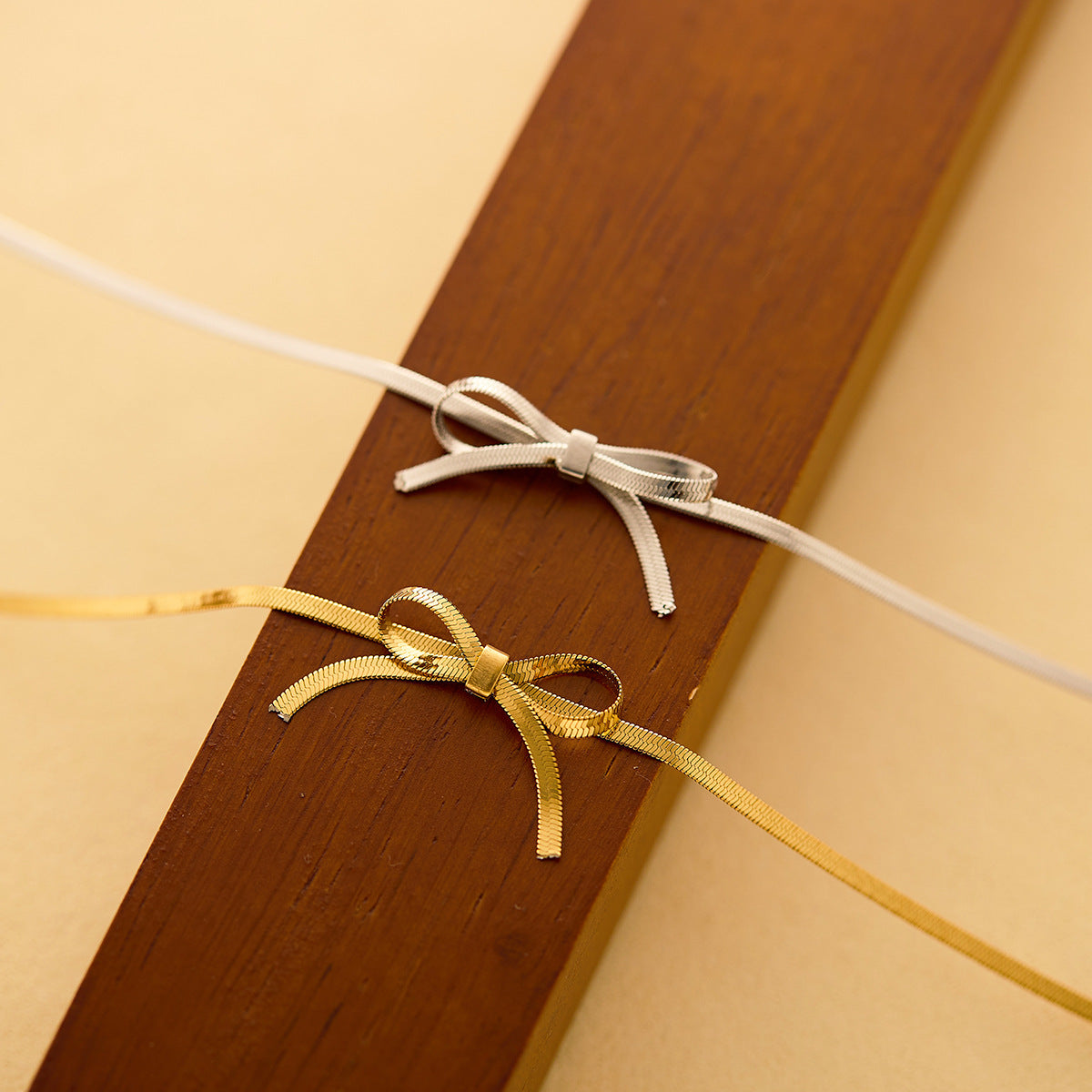 Personalized Gold-Plated Titanium Steel Snake Chain Choker