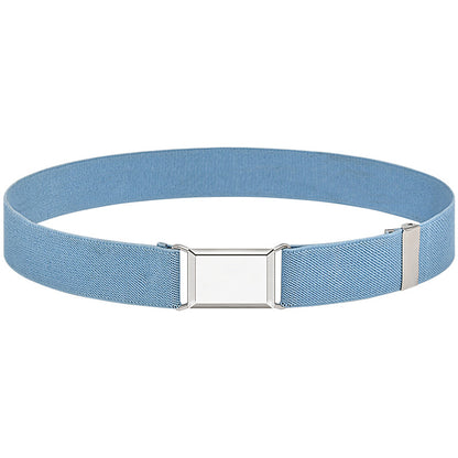 Button jeans belt