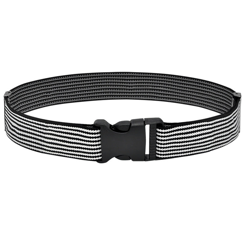 Elastic belt, adjustable
